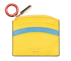 SUNRISE ZIP CARD HOLDER - SUNSHINE