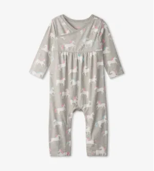 Sweet Horses Baby Romper