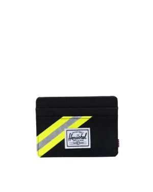 Tarjetero Charlie RFID Black Enzyme Ripstop/Black/Safety Yellow