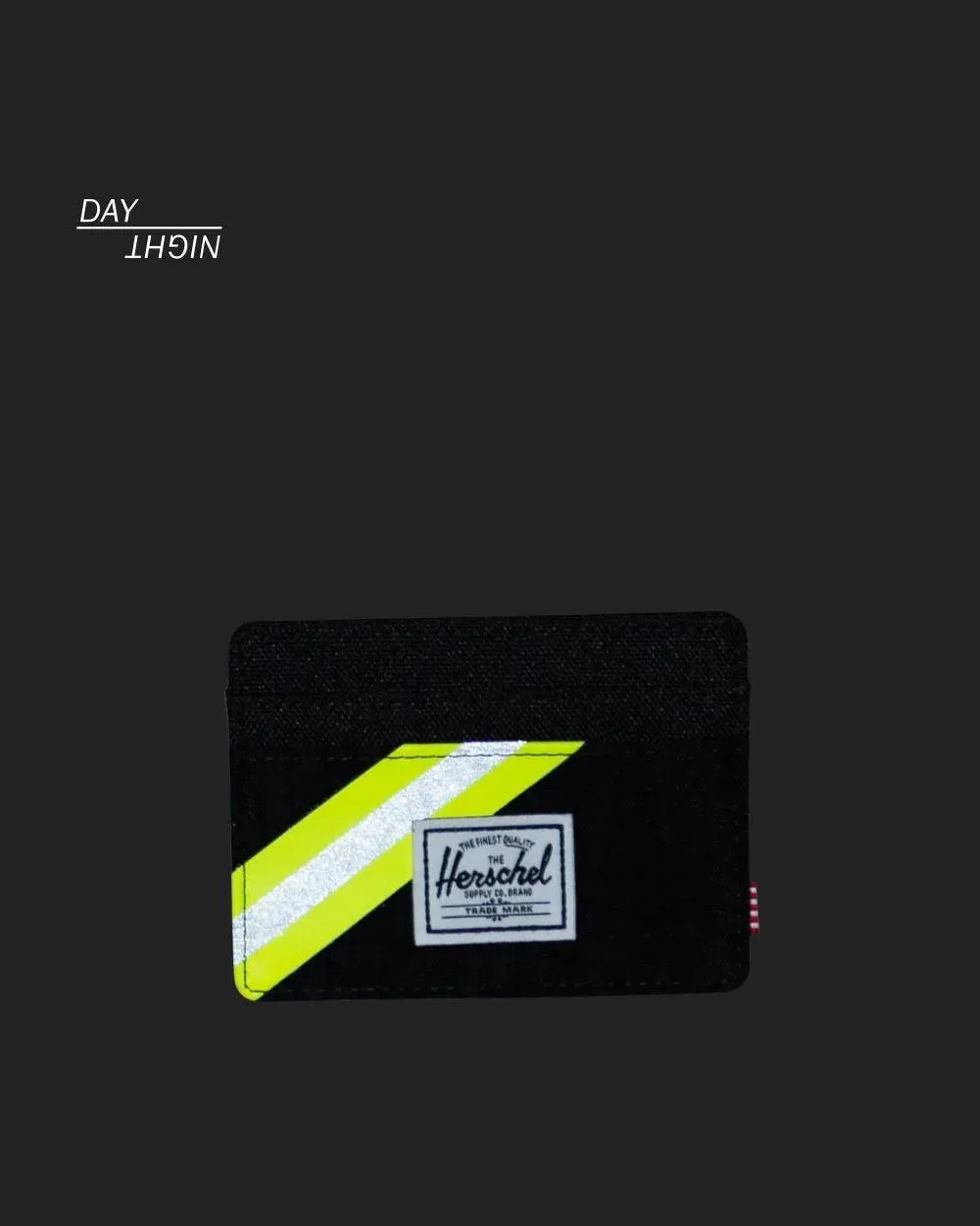 Tarjetero Charlie RFID Black Enzyme Ripstop/Black/Safety Yellow