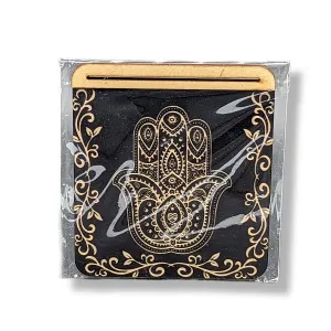 Tarot Card Holder Hamsa Hand Square