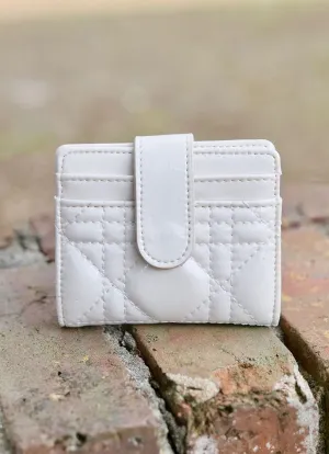 Tate Card Holder Wallet Nude Patent LQ