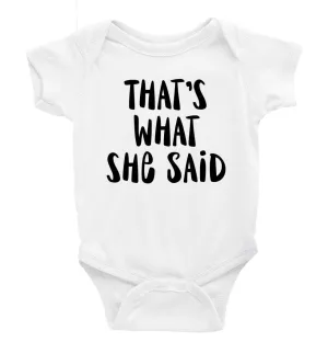 That's What She Said