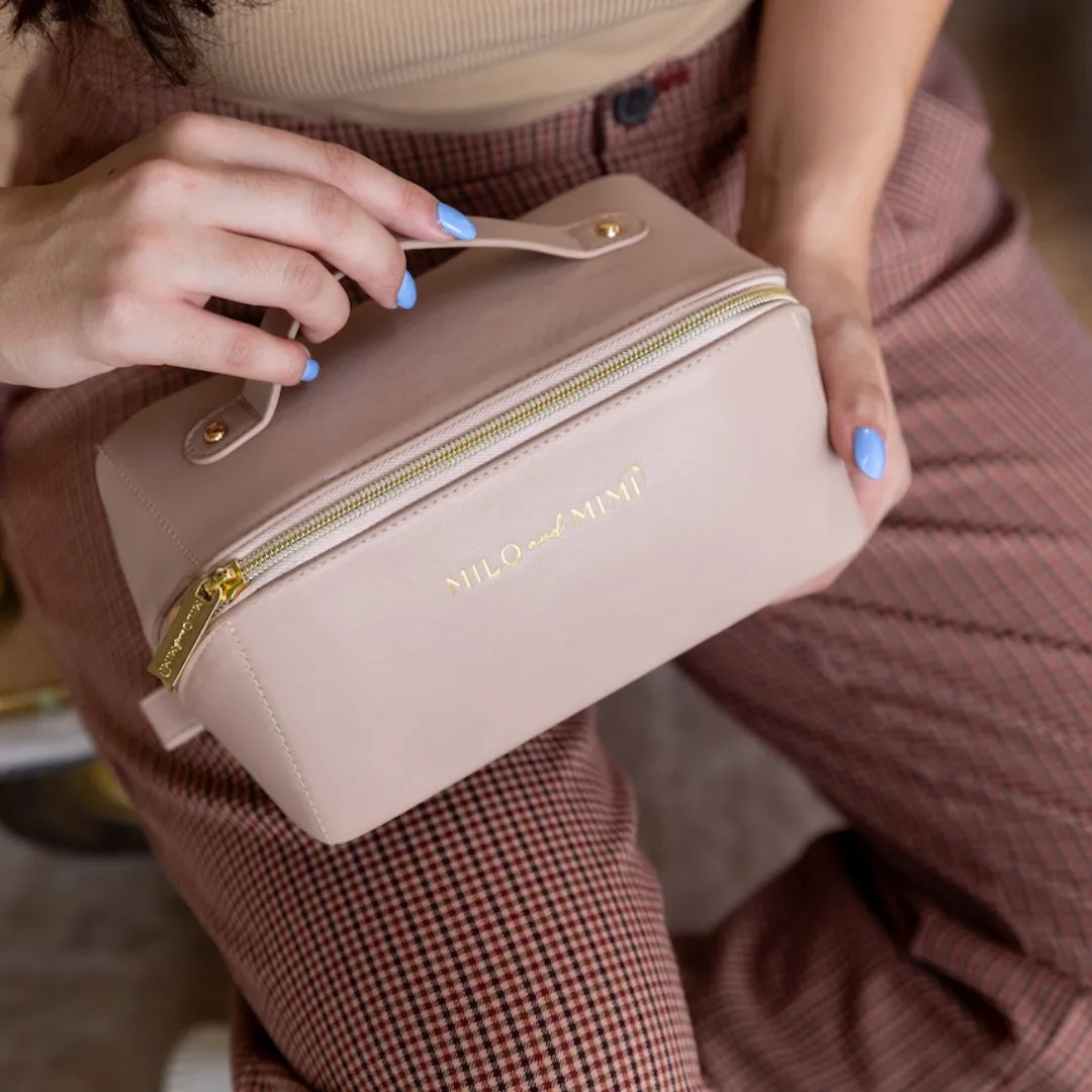The Cosmetic Bag in Rose