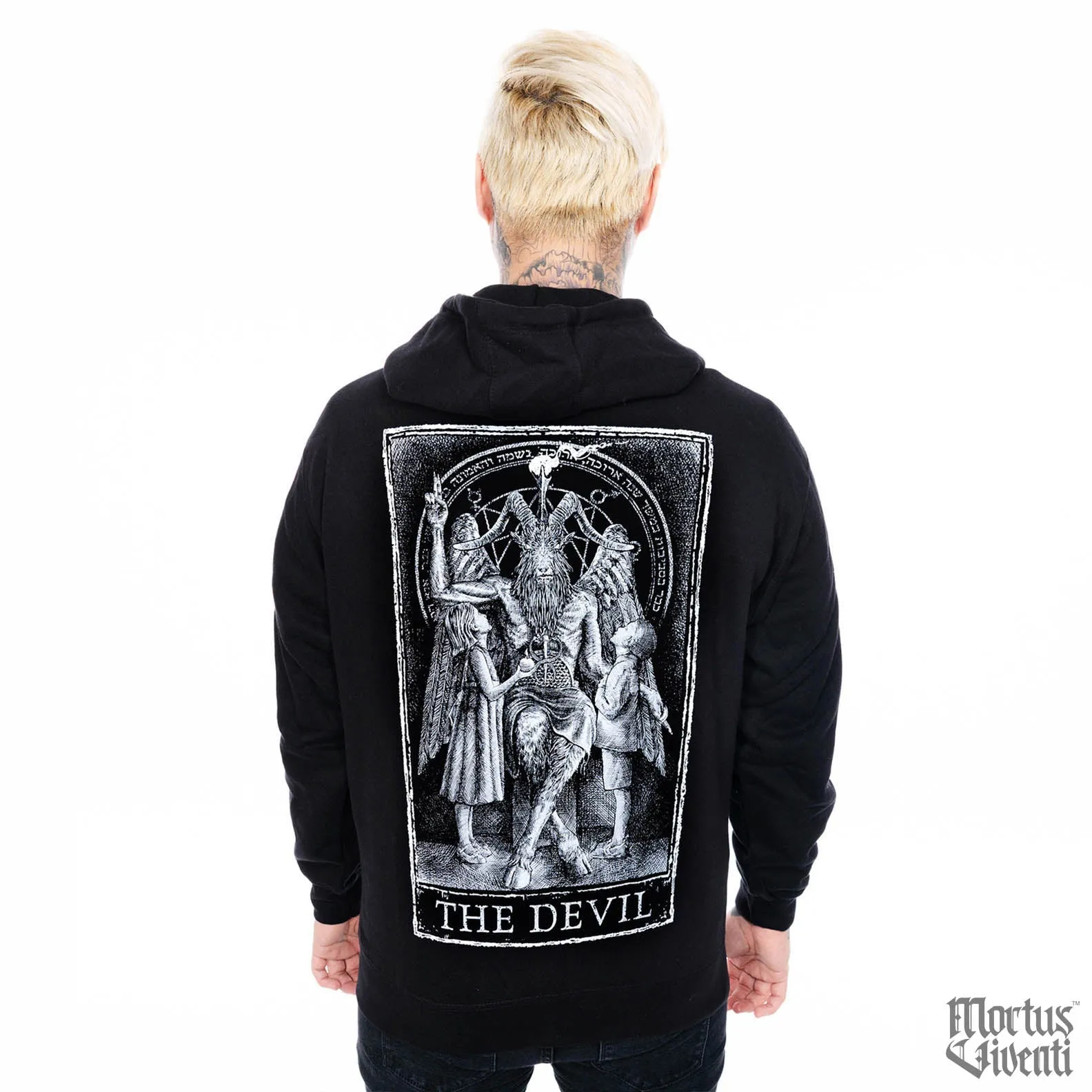 The Devil Tarot Card Zip Up