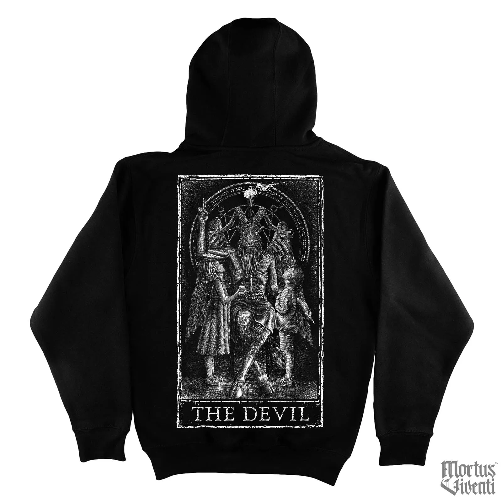 The Devil Tarot Card Zip Up