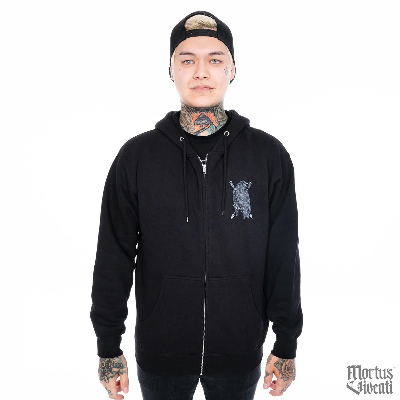 The Devil Tarot Card Zip Up