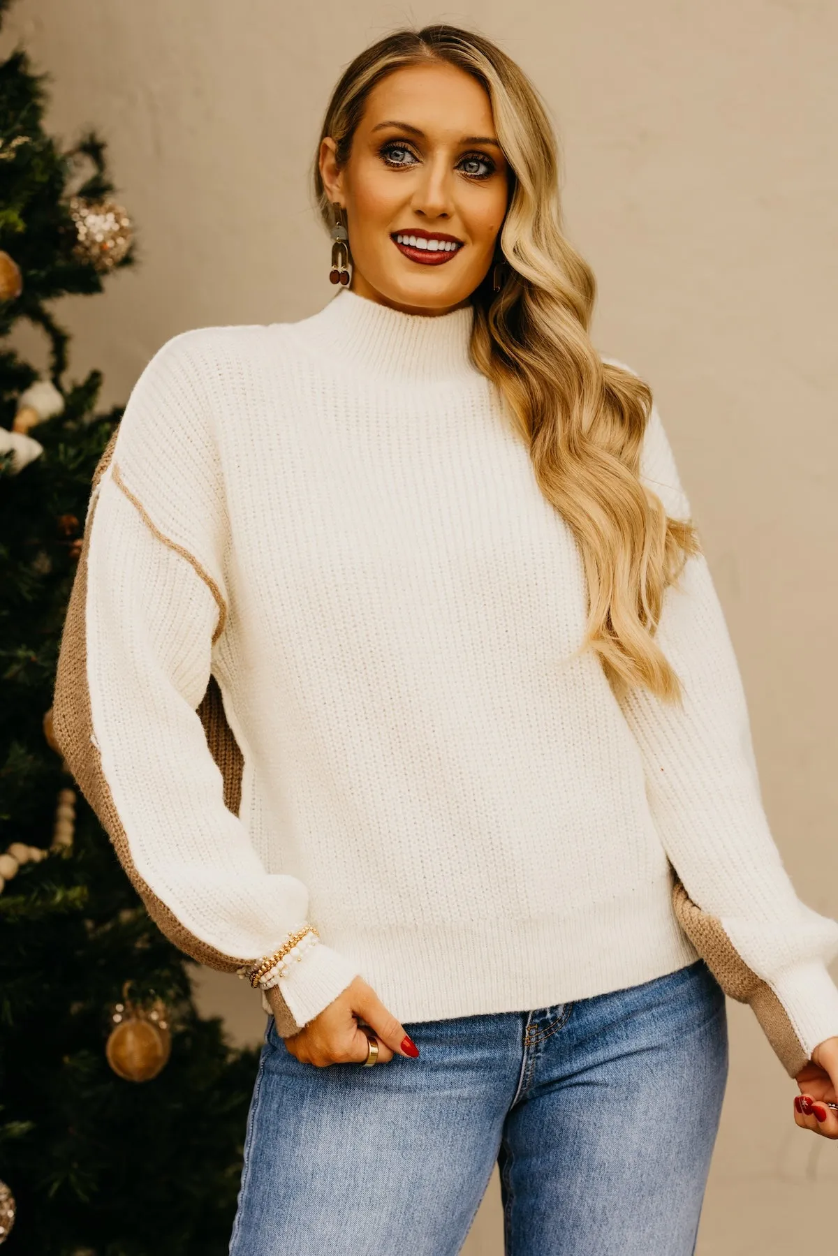 The Eliseo Reverse Seam Sweater