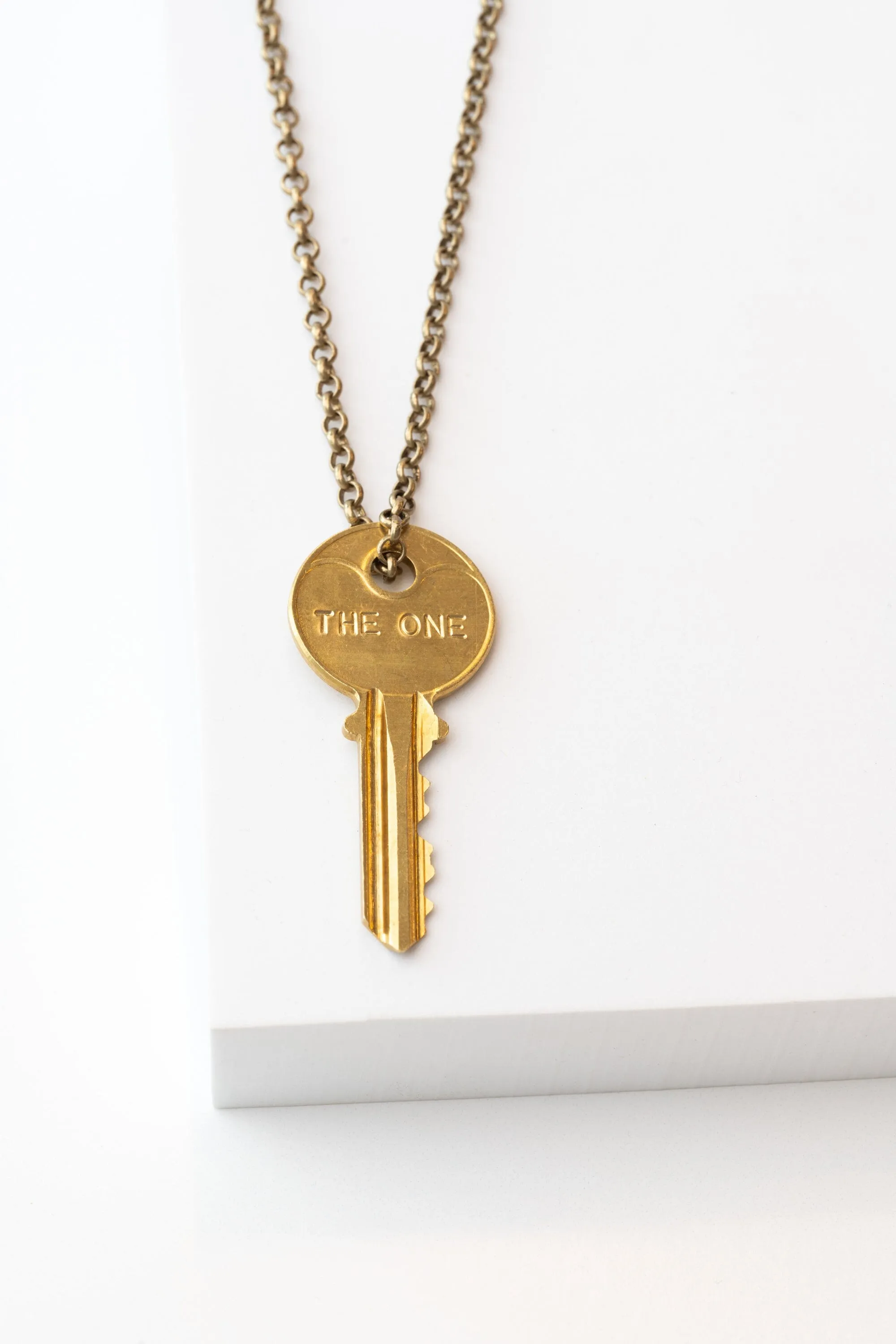 THE ONE Classic Key Necklace