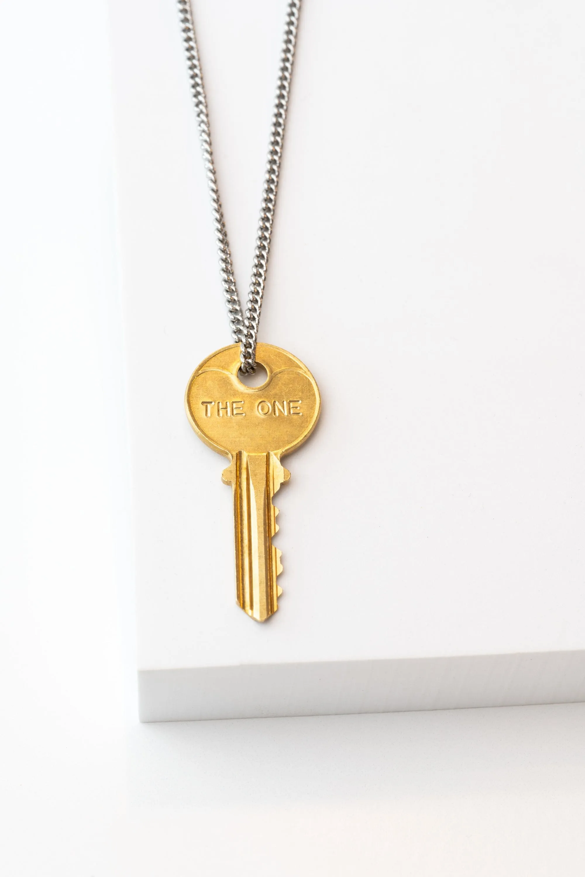 THE ONE Classic Key Necklace