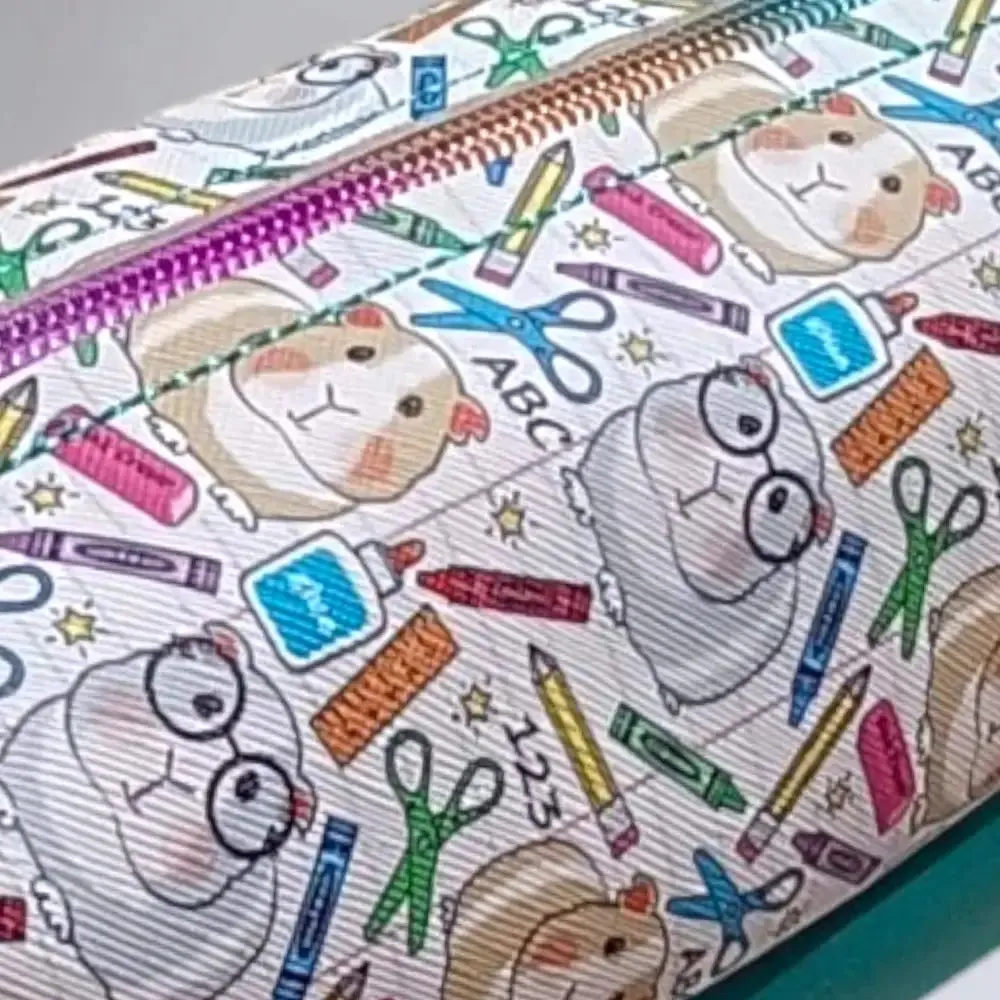 Toiletry Bag | Guinea Pig Themed Makeup Bag | Handmade in Australia | Perfect Gift Idea