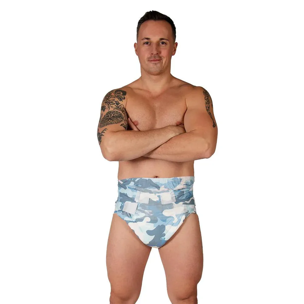 Tykables - Cammies Blue Diapers