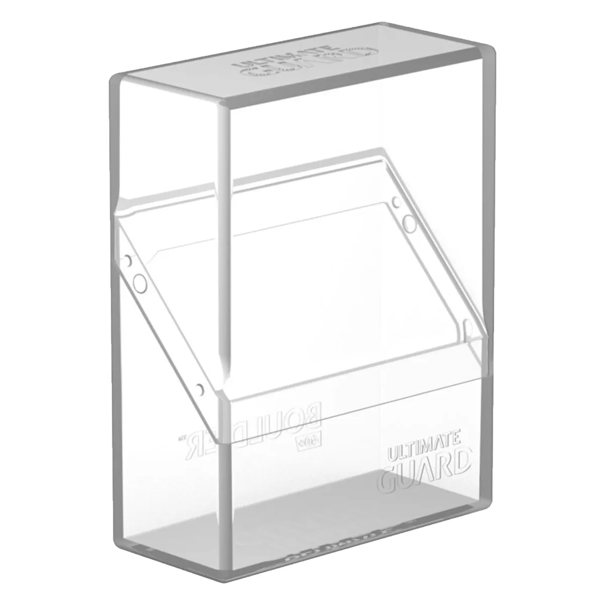 Ultimate Guard Boulder Deck Case 40  Standard Size Transparent