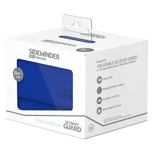 Ultimate Guard Sidewinder 100 Xenoskin Monocolor Blue Deck Box