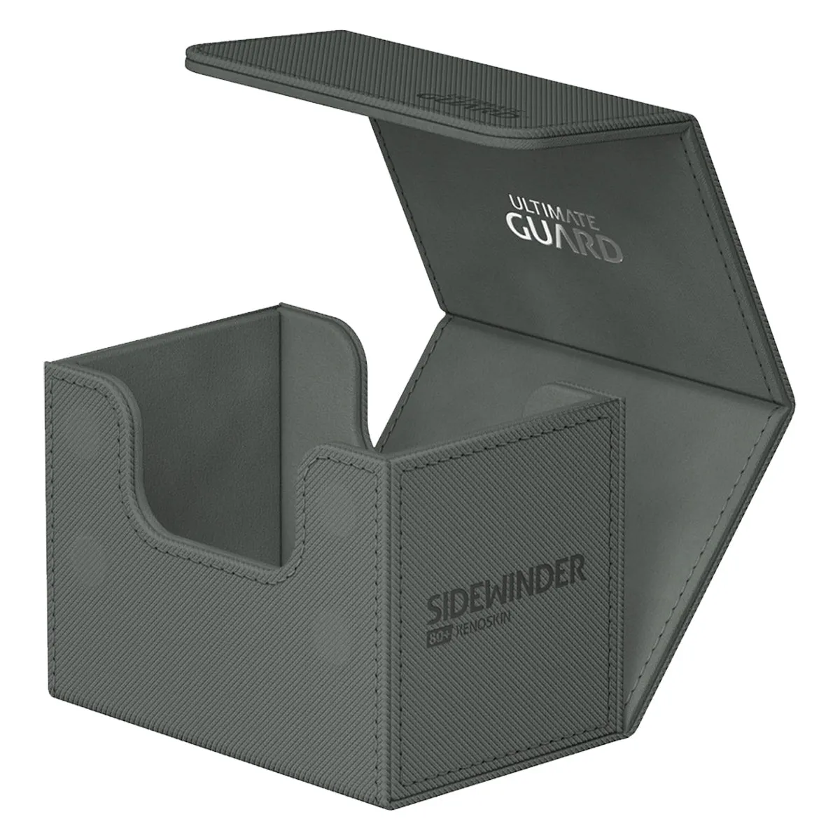 Ultimate Guard Sidewinder 80  Xenoskin Monocolor Grey Deck Box