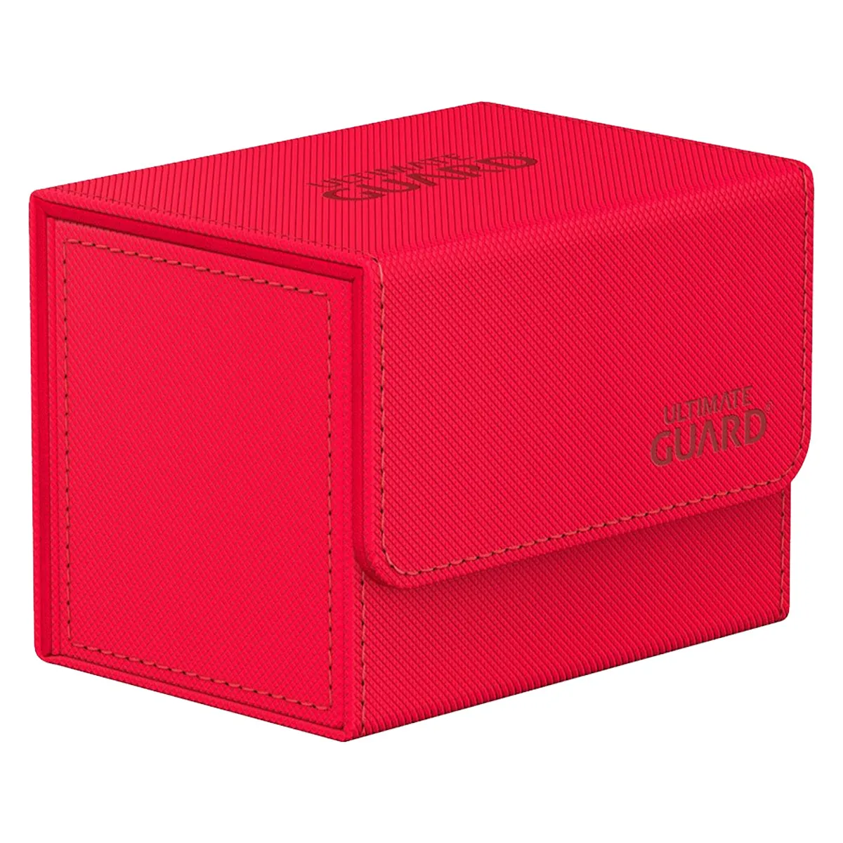 Ultimate Guard Sidewinder 80  Xenoskin Monocolor Red Deck Box