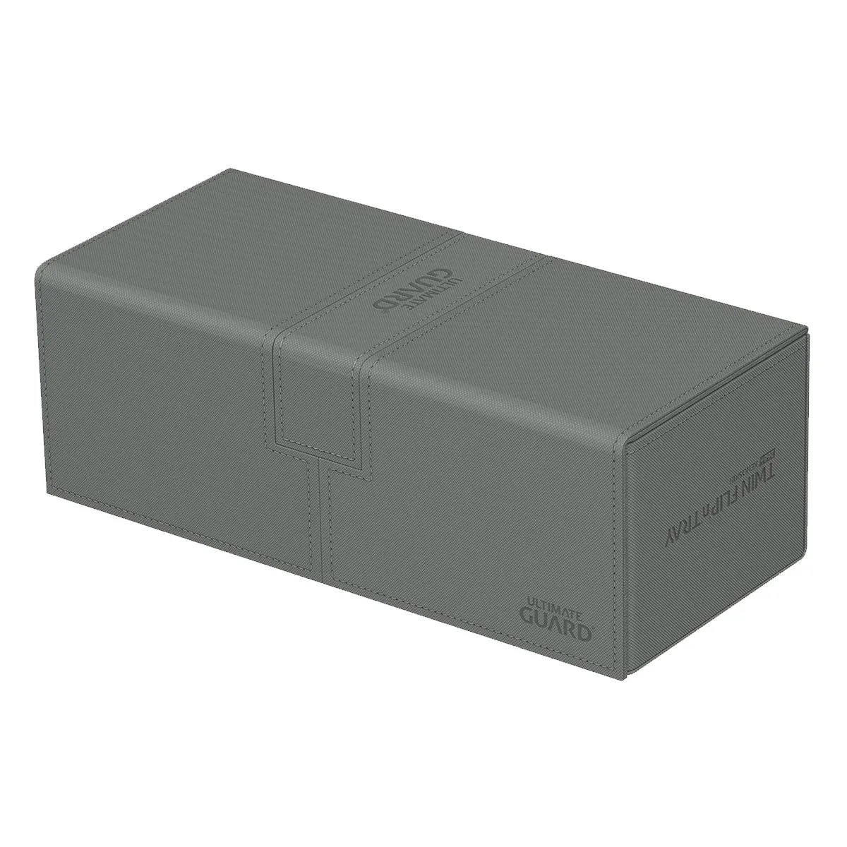 Ultimate Guard Twin Flip n Tray Deck Case 266  Xenoskin Grey Deck Box
