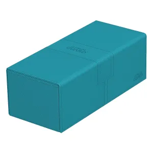 Ultimate Guard Twin Flip n Tray Deck Case 266  Xenoskin Petrol Deck Box