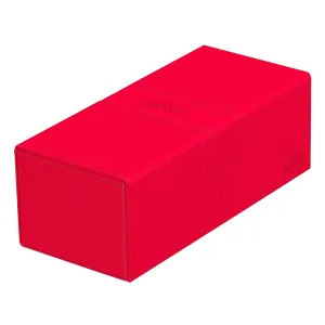 Ultimate Guard Twin Flip n Tray Deck Case 266  Xenoskin Red Deck Box