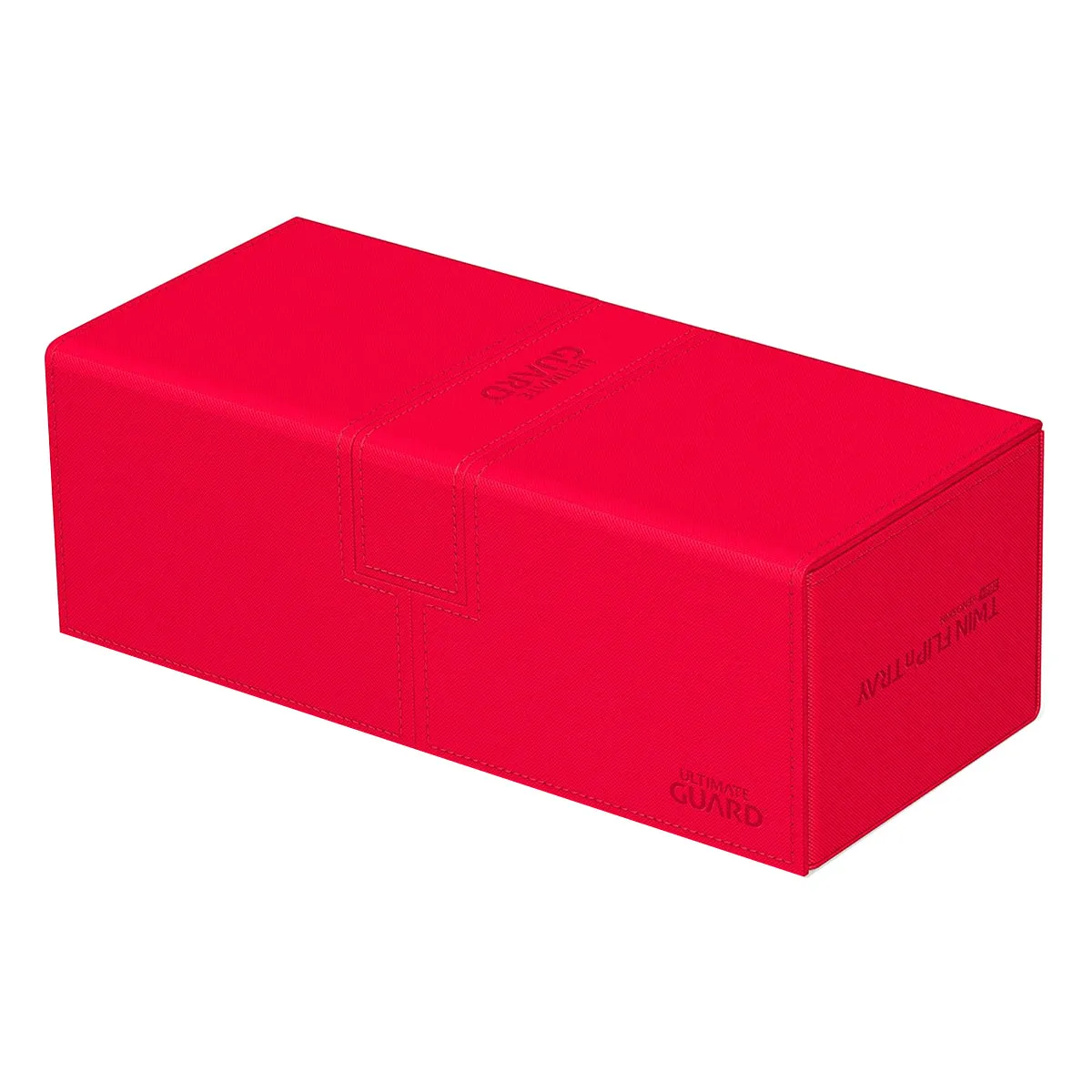 Ultimate Guard Twin Flip n Tray Deck Case 266  Xenoskin Red Deck Box