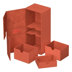 Ultimate Guard Twin Flip`n`Tray 266  Xenoskin 2022 Exclusive Dark Orange