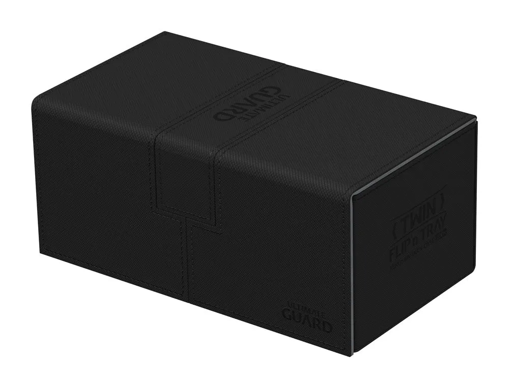Ultimate Guard Twin Flip´n´Tray Deck Case 200  Standard Size XenoSkin Black