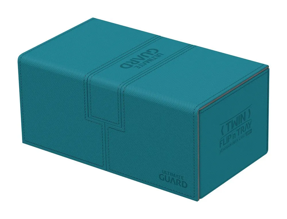 Ultimate Guard Twin Flip´n´Tray Deck Case 200  Standard Size XenoSkin Petrol