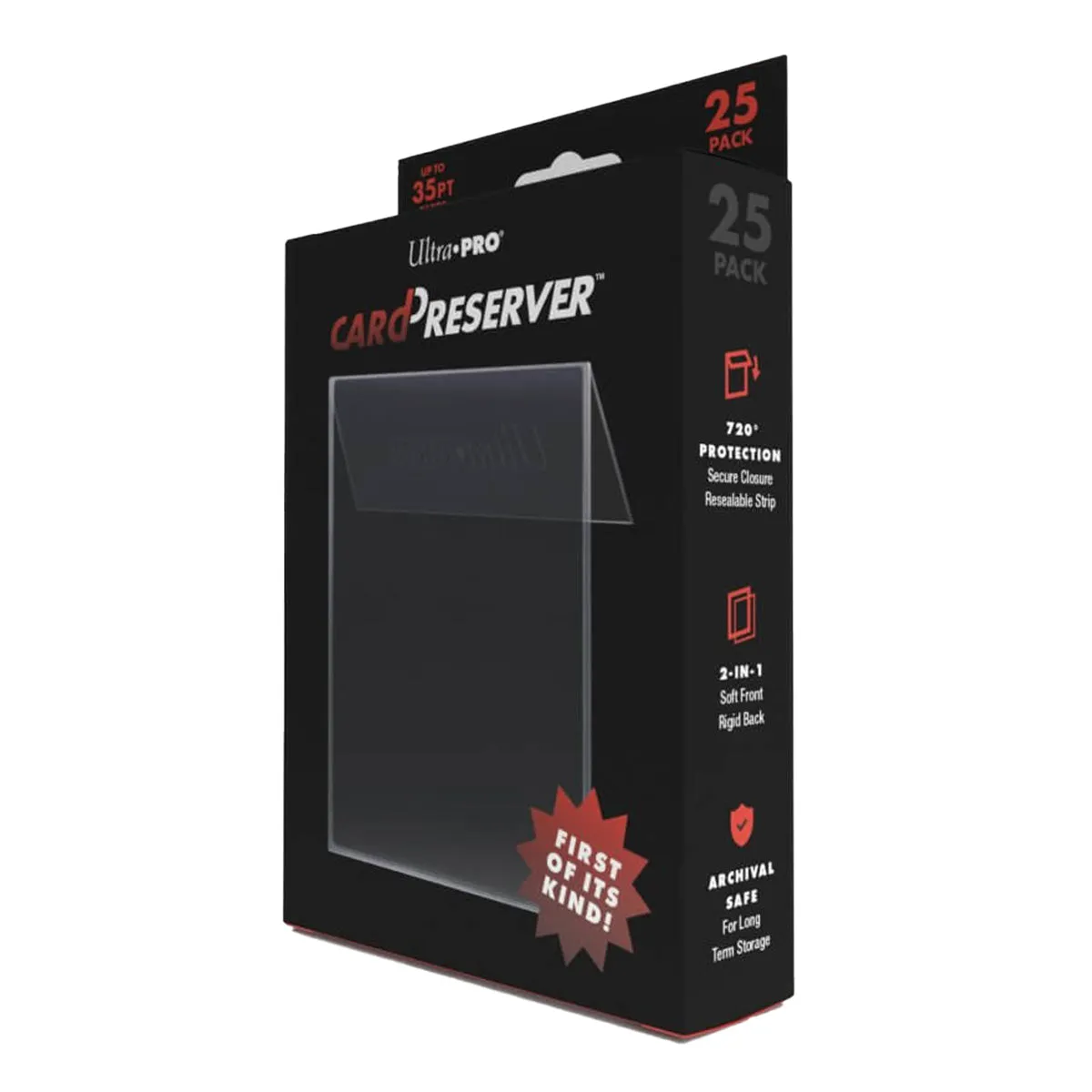 ULTRA PRO CardPreserver 25pk - Resealable Semi-Rigid Sleeves