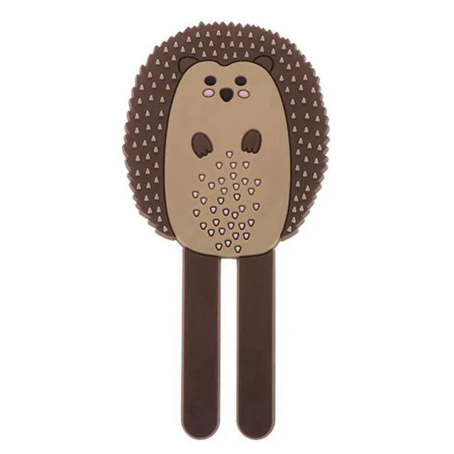 Unique Multifunctional Cute Animals Magnetic Hooks Removable Decorative Fridge Sticker Refrigerator Message Magnet Key Holder