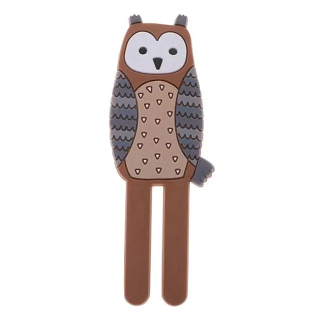 Unique Multifunctional Cute Animals Magnetic Hooks Removable Decorative Fridge Sticker Refrigerator Message Magnet Key Holder