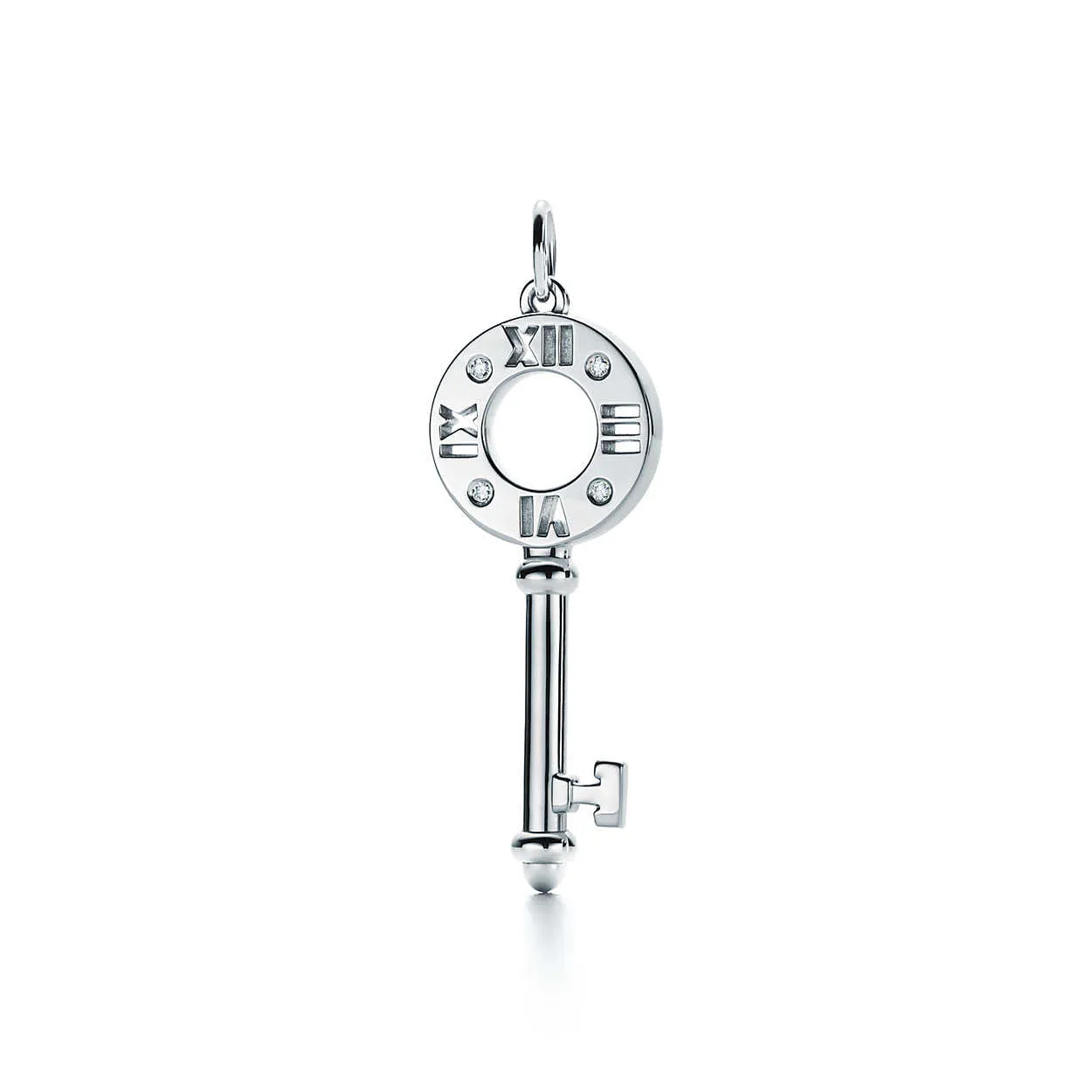 Unlock Happiness Atlas Pierced Key Necklace