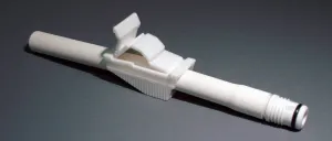 Urocare Straight-Thru Adaptor with Thumb Clamp
