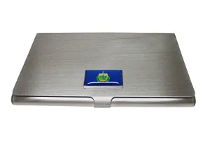 Vermont State Flag Pendant Business Card Holder