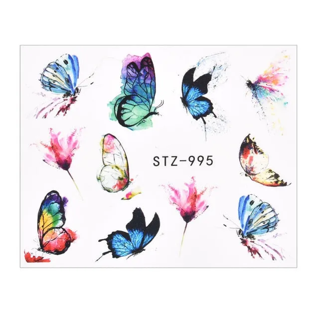 Water Nail Decal