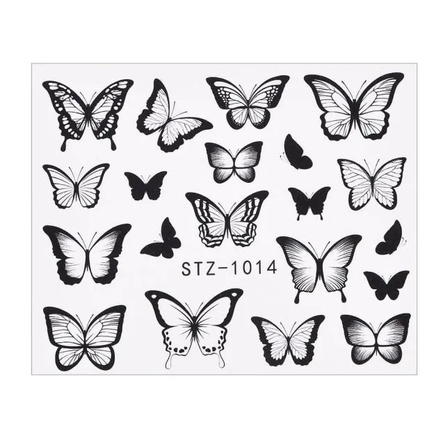 Water Nail Decal