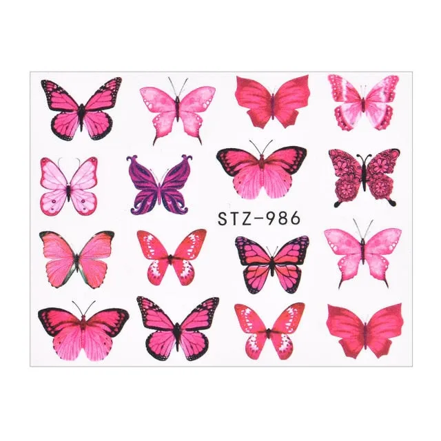 Water Nail Decal