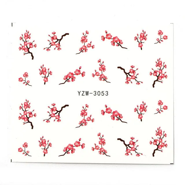 Water Nail Decal
