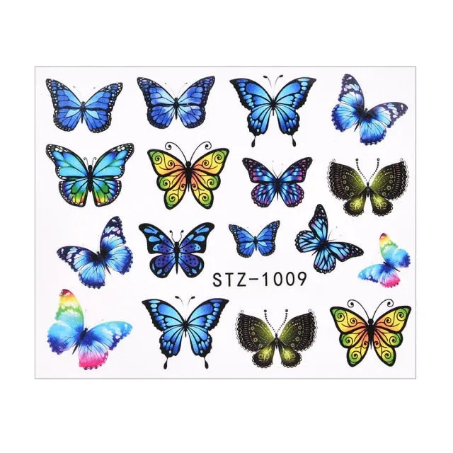 Water Nail Decal