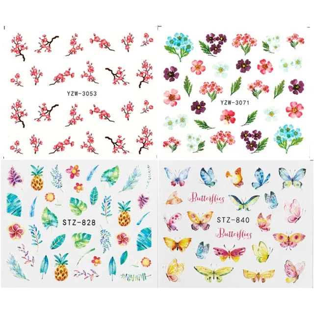 Water Nail Decal