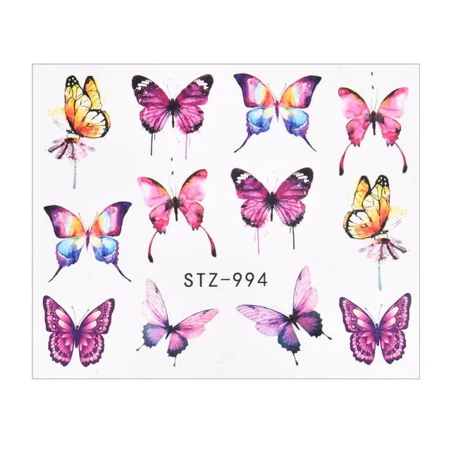 Water Nail Decal