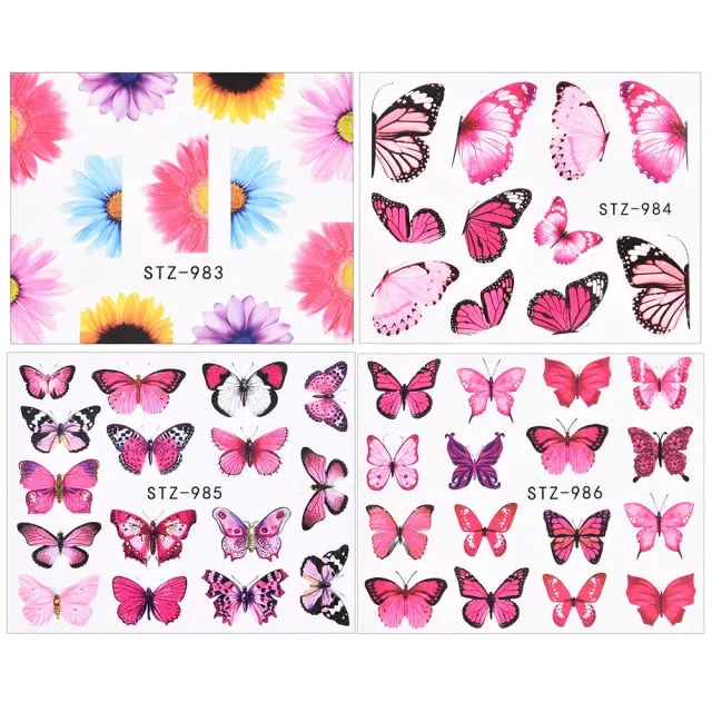 Water Nail Decal