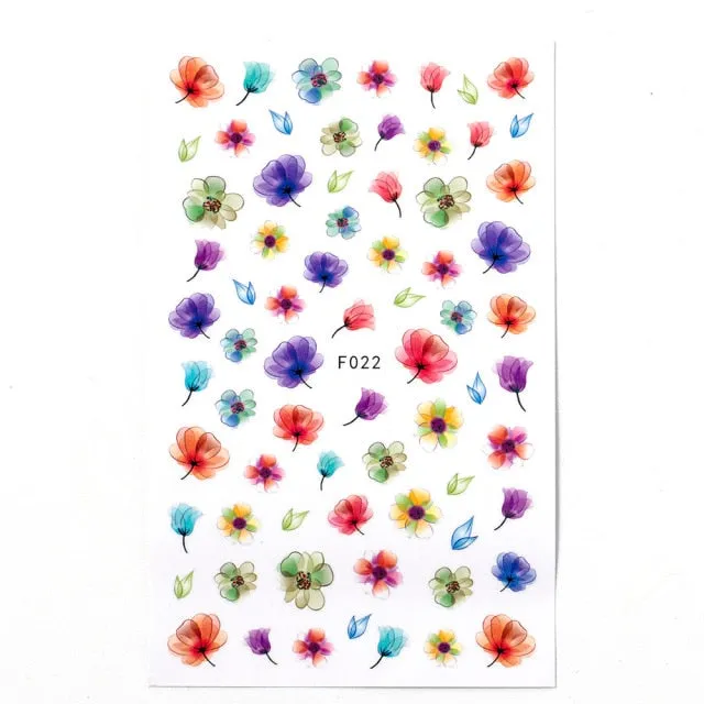 Water Nail Decal