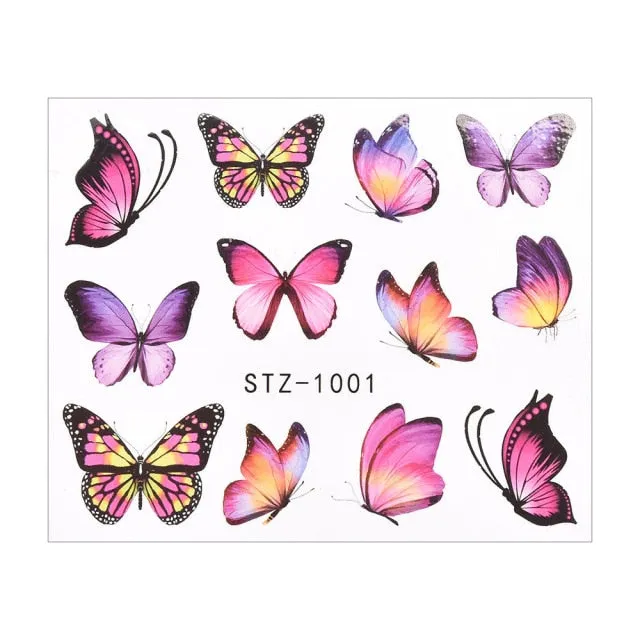 Water Nail Decal