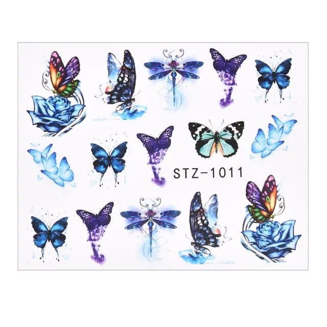 Water Nail Decal