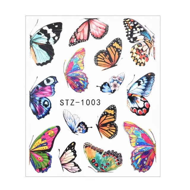 Water Nail Decal