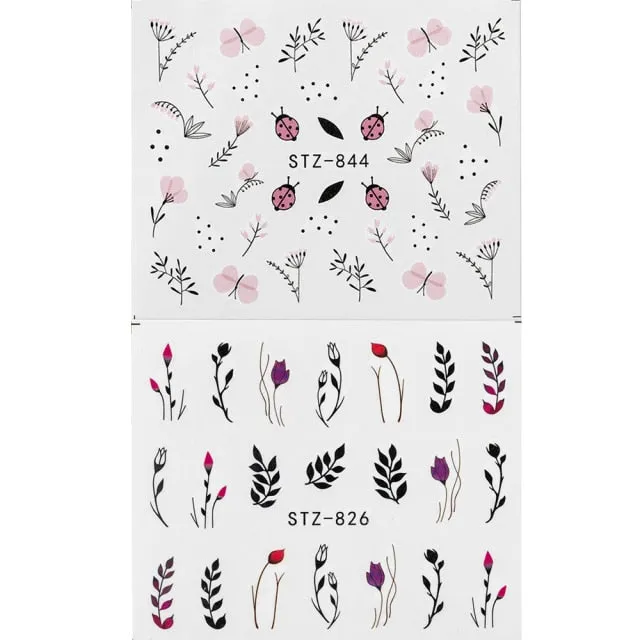Water Nail Decal