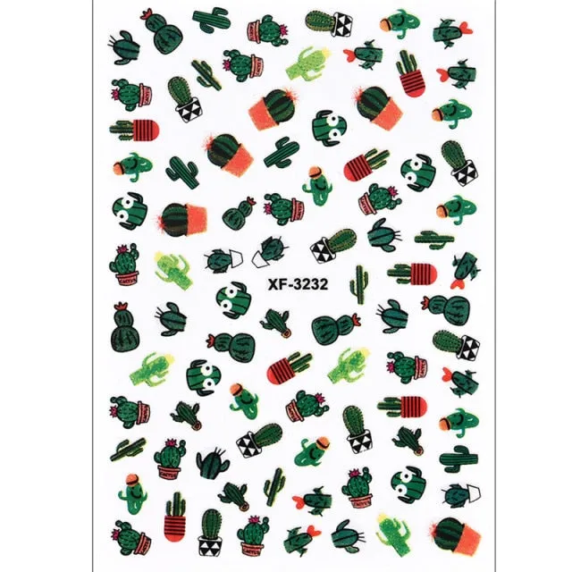 Water Nail Decal