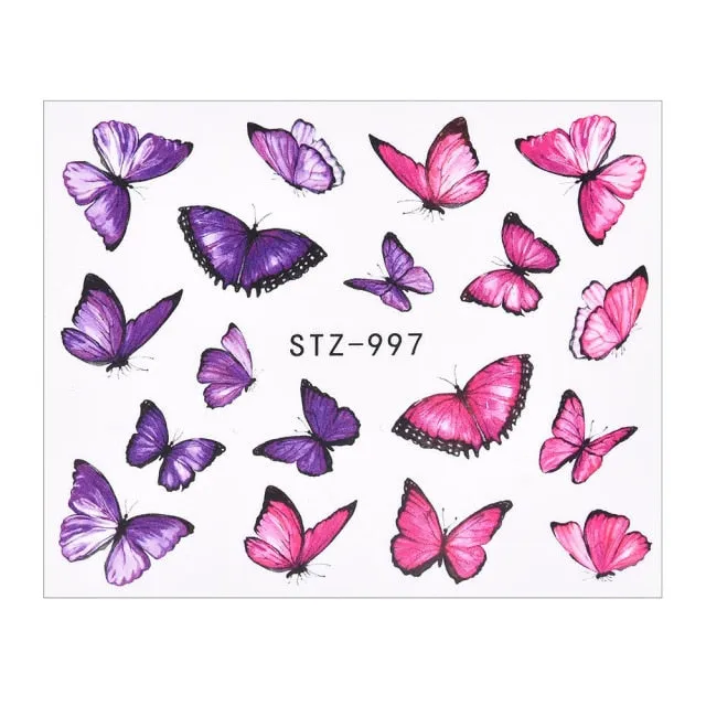 Water Nail Decal