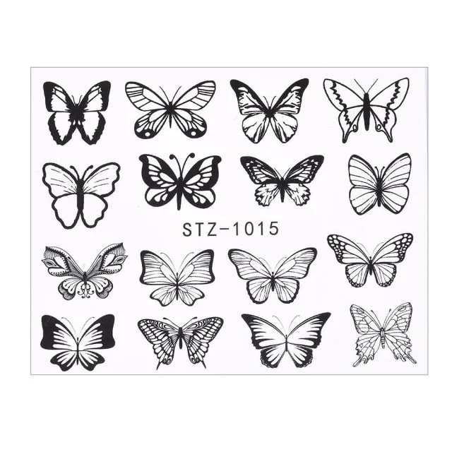 Water Nail Decal
