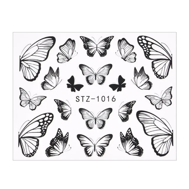 Water Nail Decal